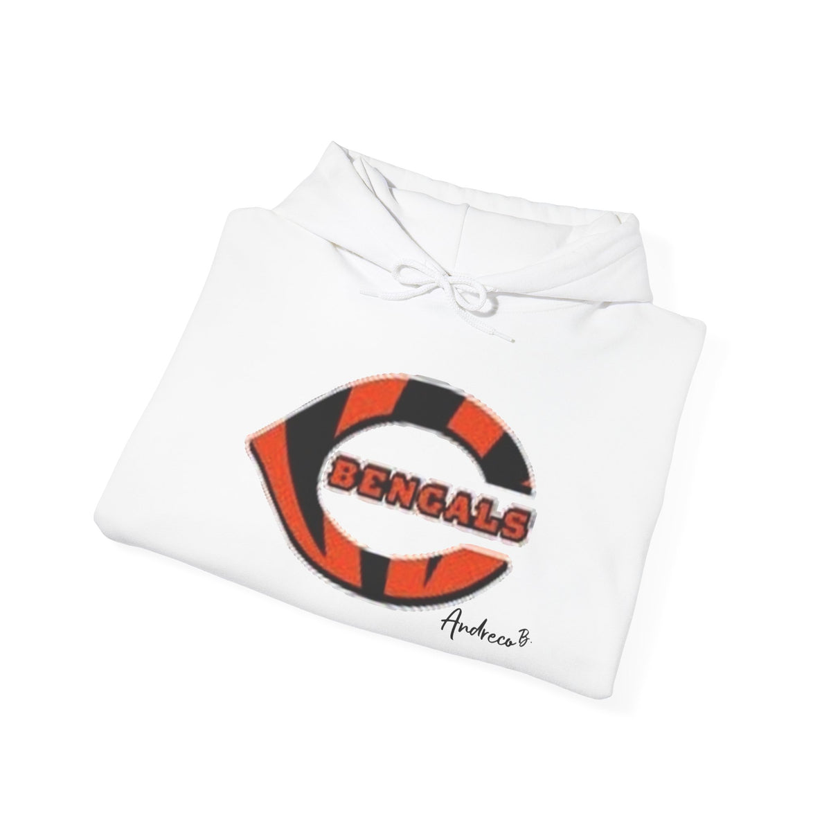 Andreco B. Cincinnati Bengals Logo Hoodie