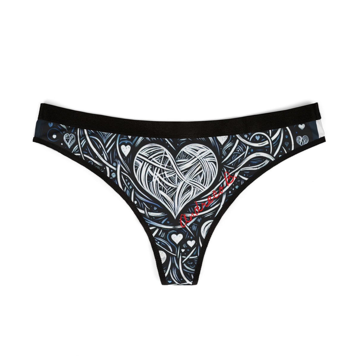 Andreco B. Women's Thongs (AOP)