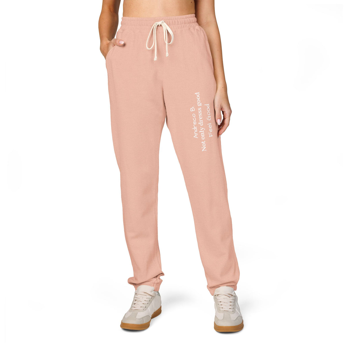 Andreco B. Cozy Garment-Dyed Sweatpants for Everyday Comfort | Unisex Lounge Pants, Casual Wear, Gift Idea, Relaxing Style