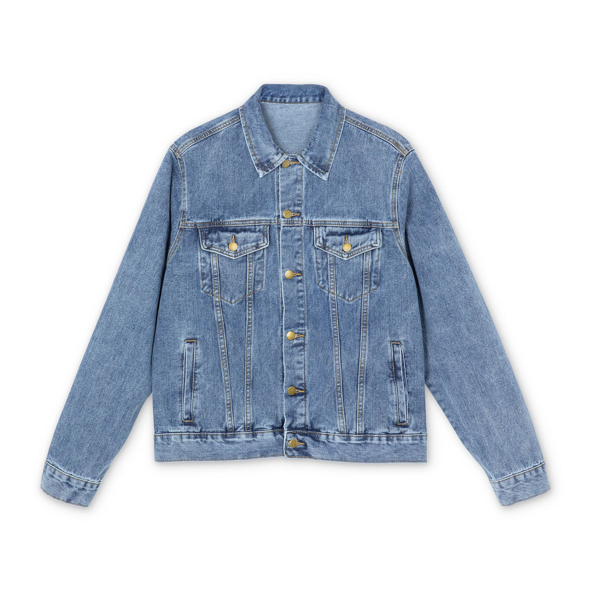 Andreco B. Denim Jacket — LINNcinnati Street Map Back Patch