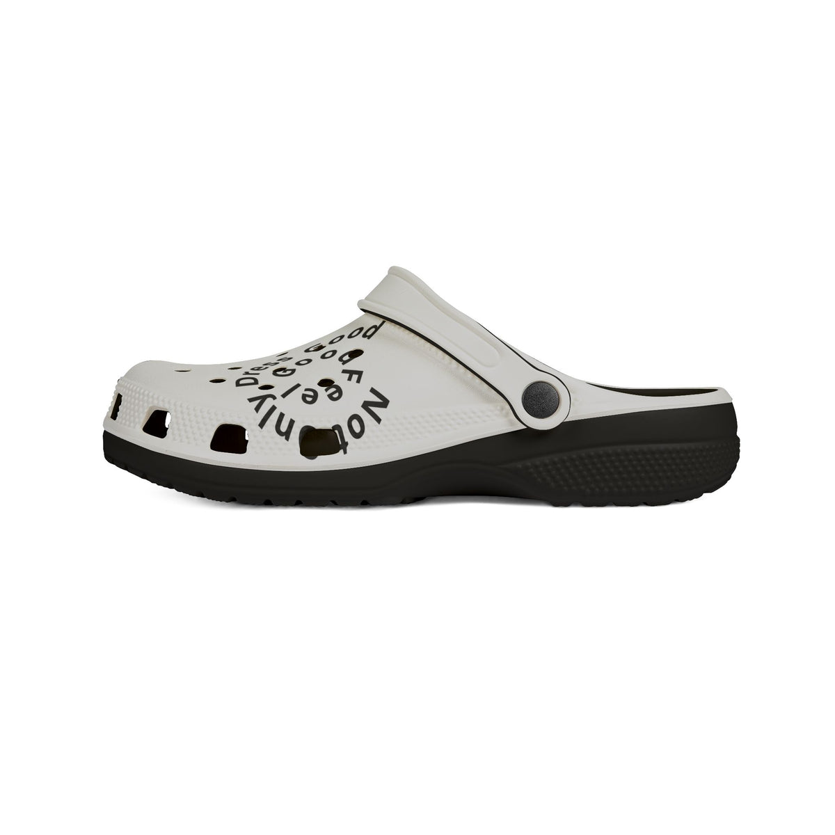 Andreco B. Gray/Blk Foam Clogs