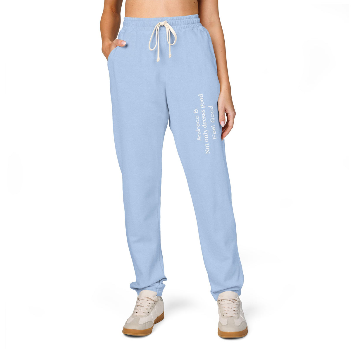 Andreco B. Cozy Garment-Dyed Sweatpants for Everyday Comfort | Unisex Lounge Pants, Casual Wear, Gift Idea, Relaxing Style
