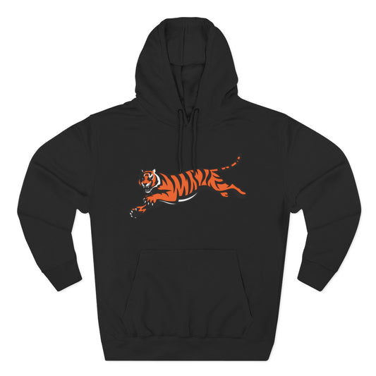 Andreco B. Three-Panel Bengals Fleece Hoodie (Top)
