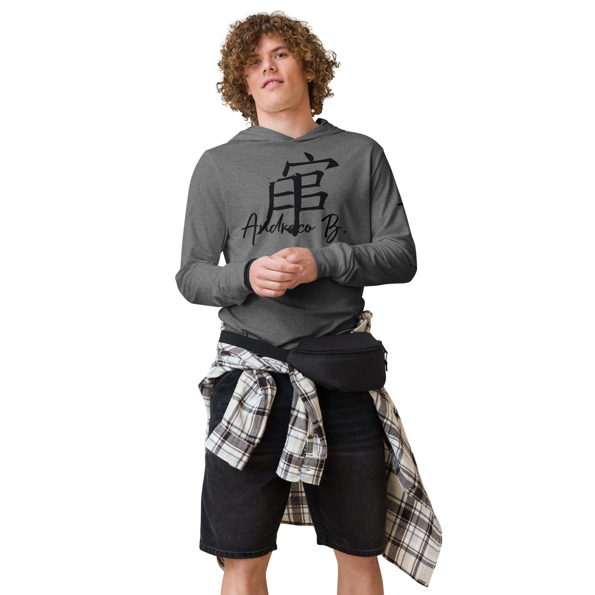 Andreco  Bradford’s Hooded long-sleeve tee