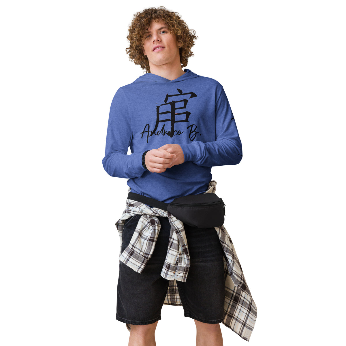 Andreco  Bradford’s Hooded long-sleeve tee