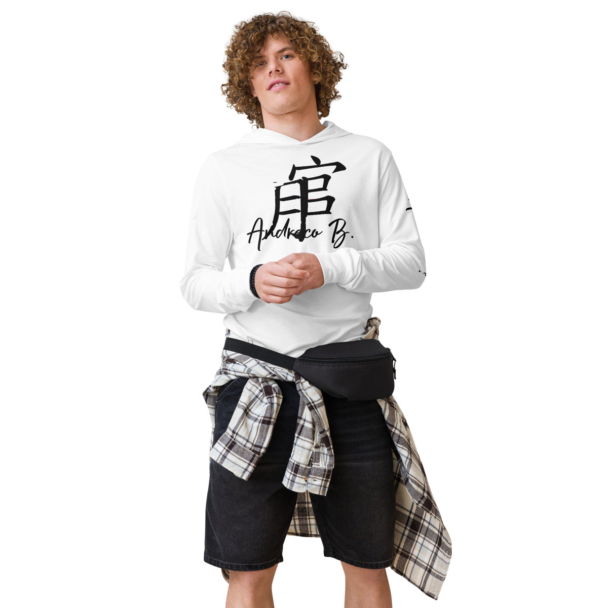 Andreco  Bradford’s Hooded long-sleeve tee