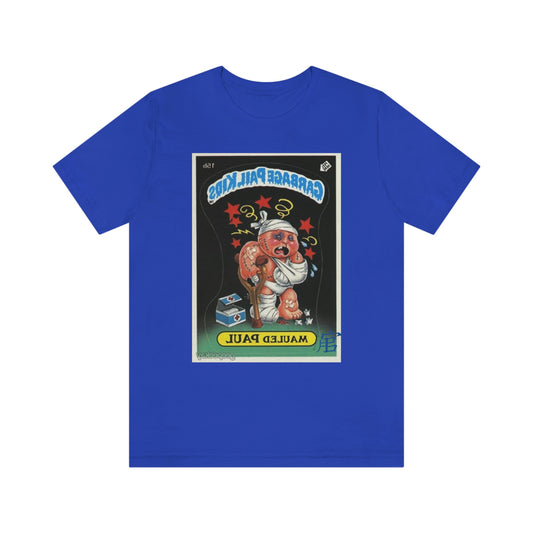 Andreco Bradford’s(reversed)“ Mauled Paul” tee- shirt